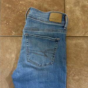 American Eagle High Rise Kick Boot Women's Jeans Size 0 Long